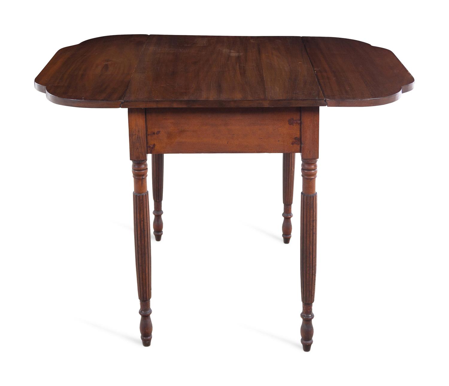 A Federal Inlaid Mahogany Pembroke Table