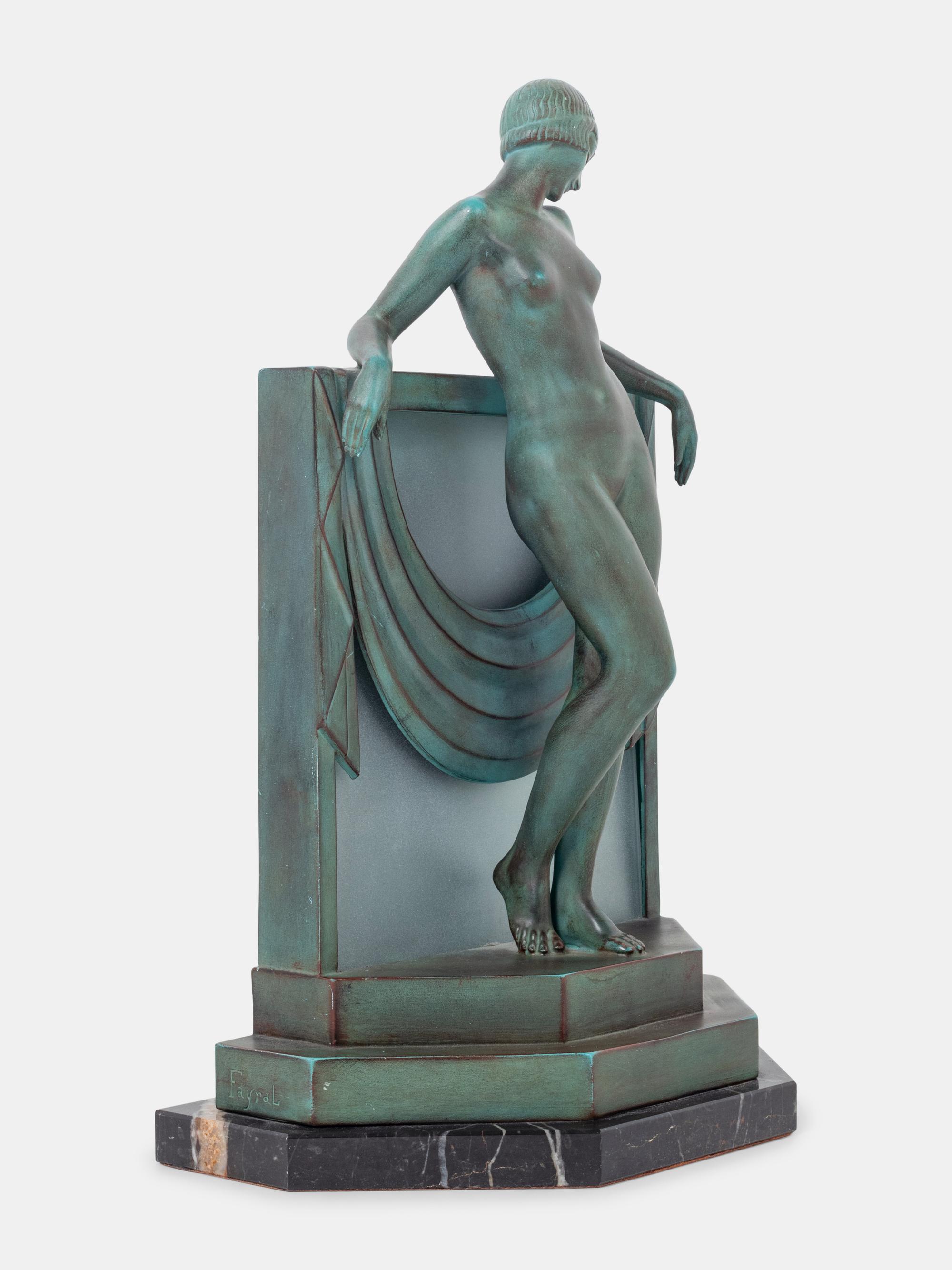Serenite Art Deco Table Lamp