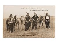 [NATIVE AMERICANS]. A group of 39 RPPCs of Native American subjects, incl. Geronimo.