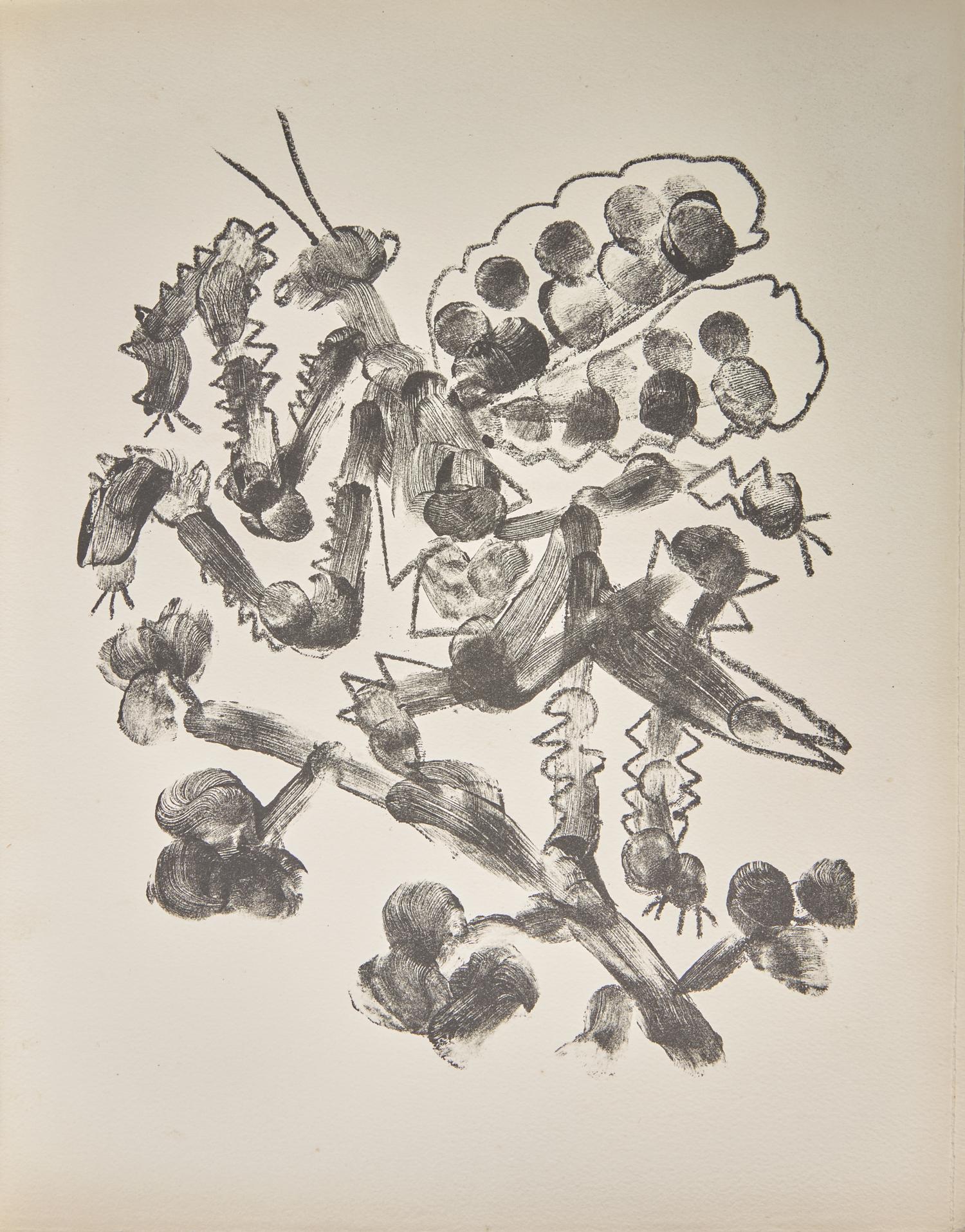 [Art] [Picasso, Pablo] Tzara, Tristan. De Memoire D'Homme