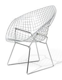 A Group of Four Mid-Century Chairs