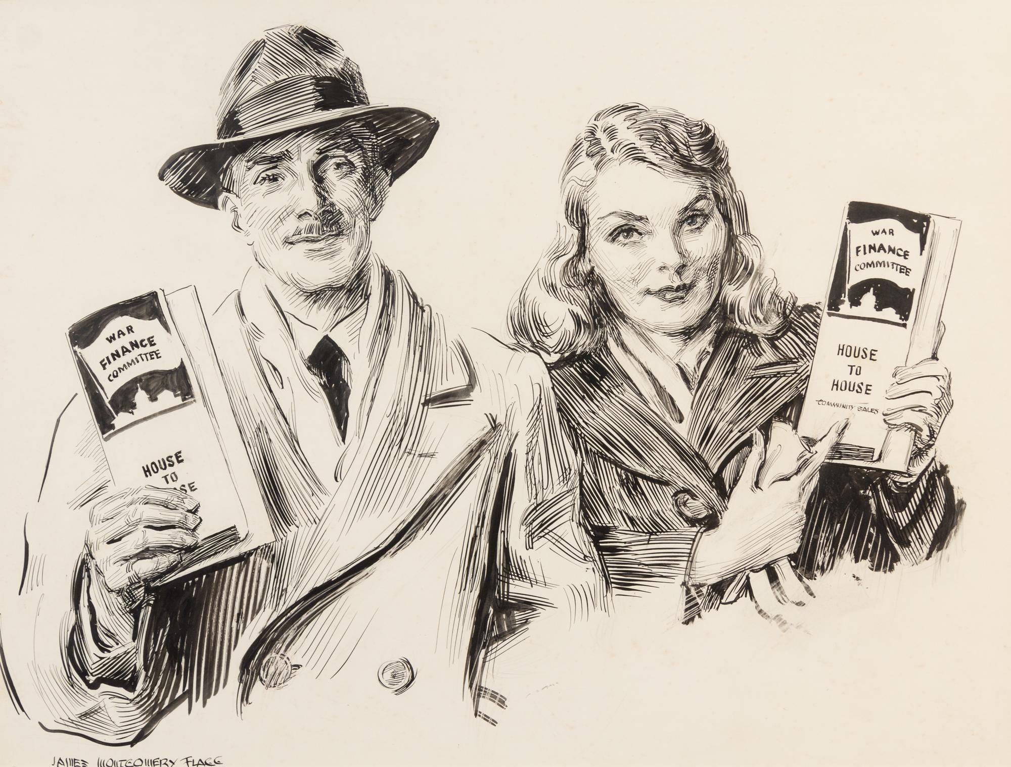 James Montgomery Flagg, (American, 1988-1960), War Finance Committee