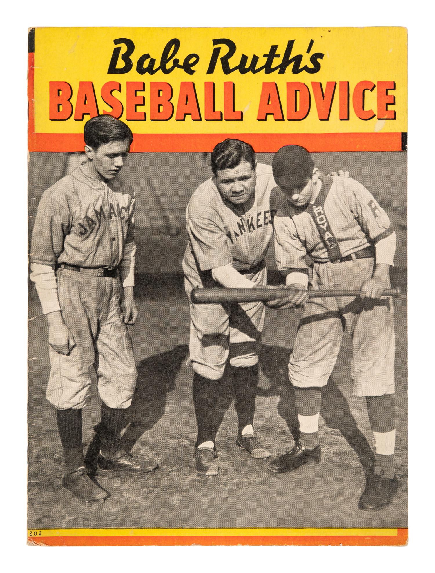 A 1936 Edition of Babe Ruth's Baseball Advice by Babe Ruth