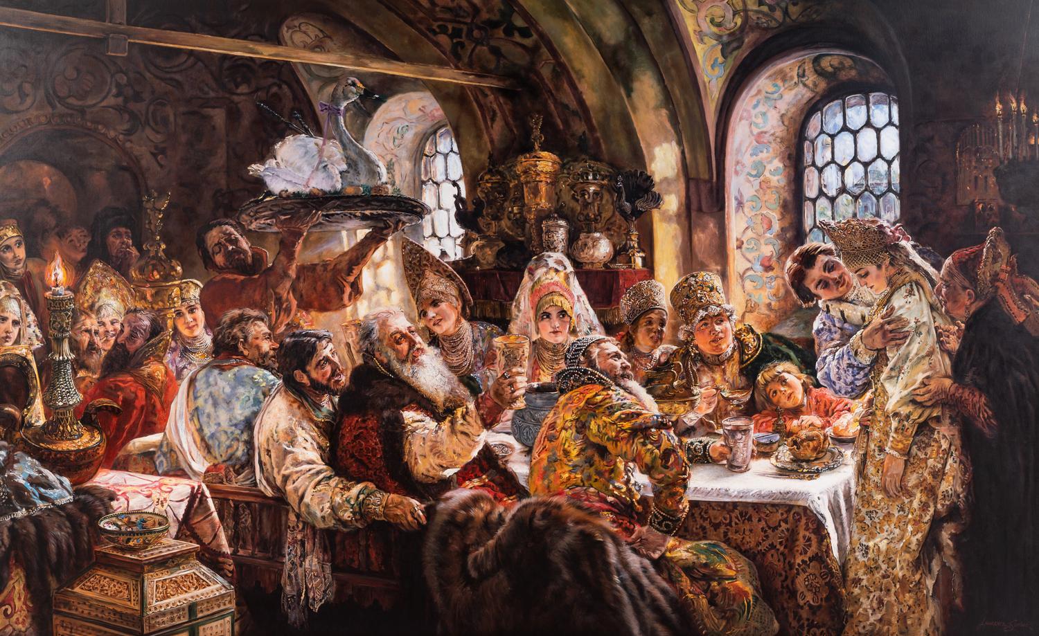 After Konstantin Makovsky (Russian, 1839-1915)