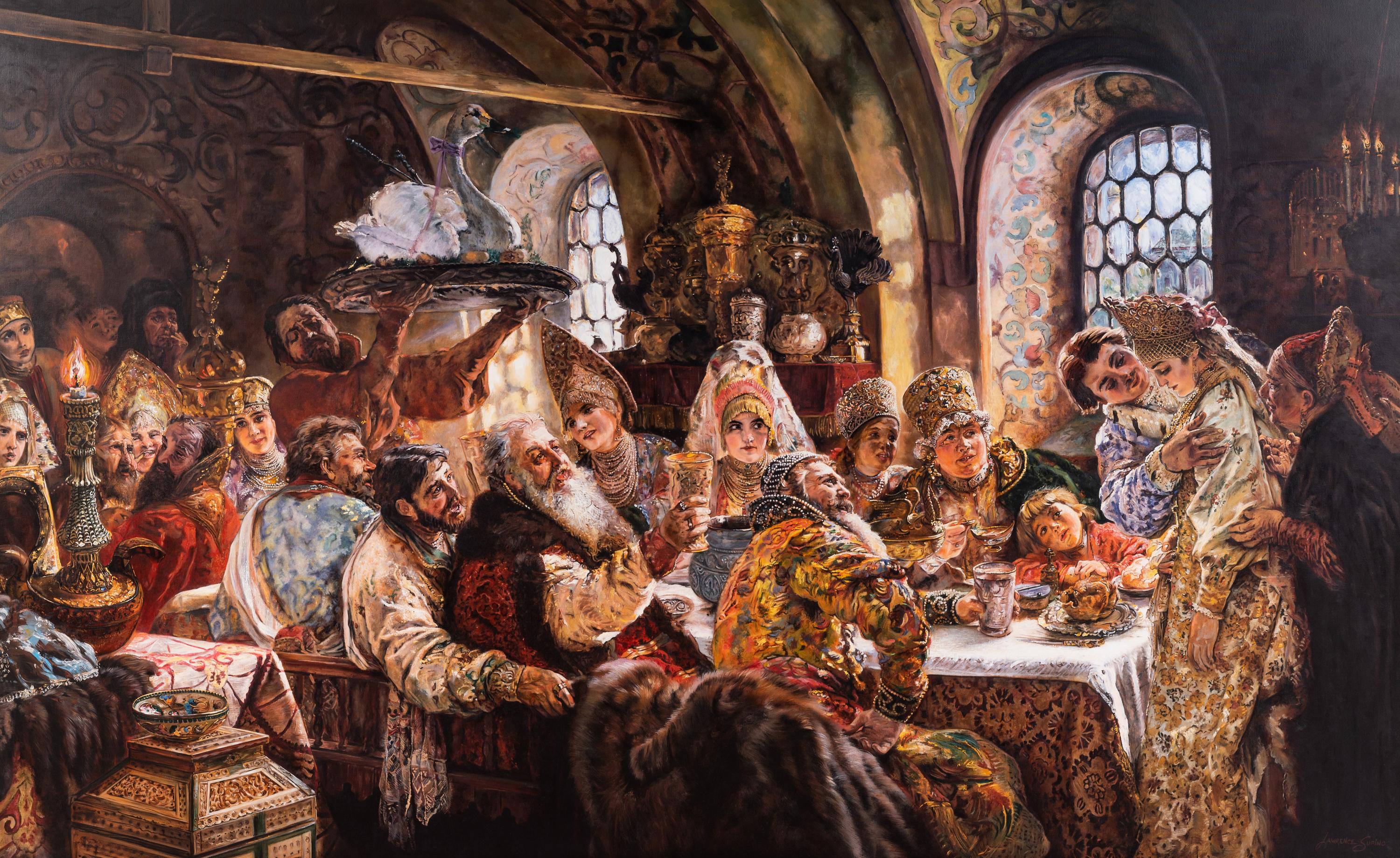After Konstantin Makovsky (Russian, 1839-1915)