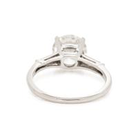 DIAMOND AND PLATINUM RING