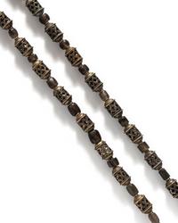 A Silver and Bead Necklace