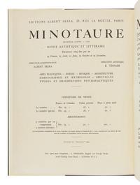 Minotaure. New York: Skira, Rizzoli International Publications, Inc., 1980-1981.
