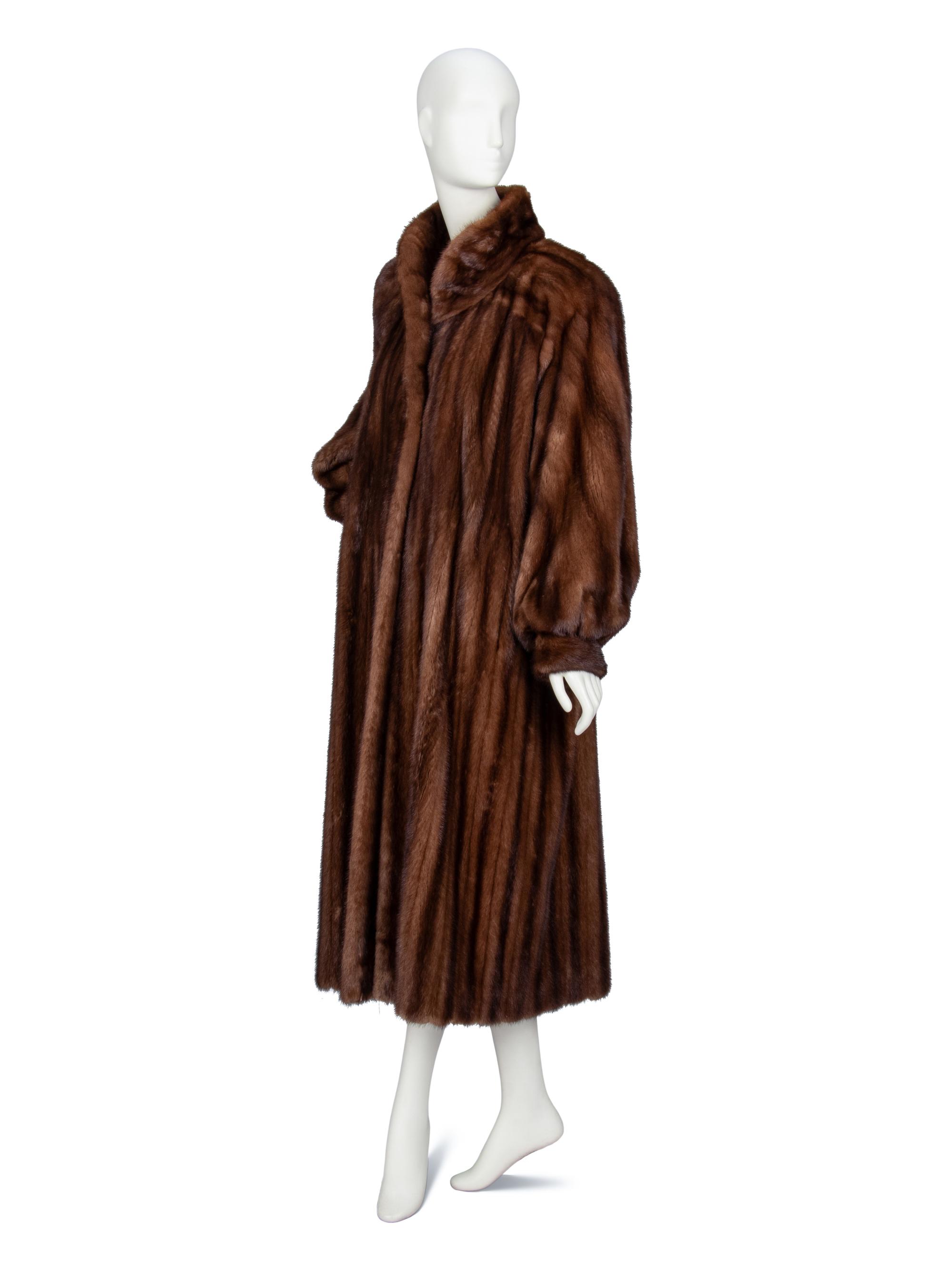 Galanos, Long Mink Fur Coat