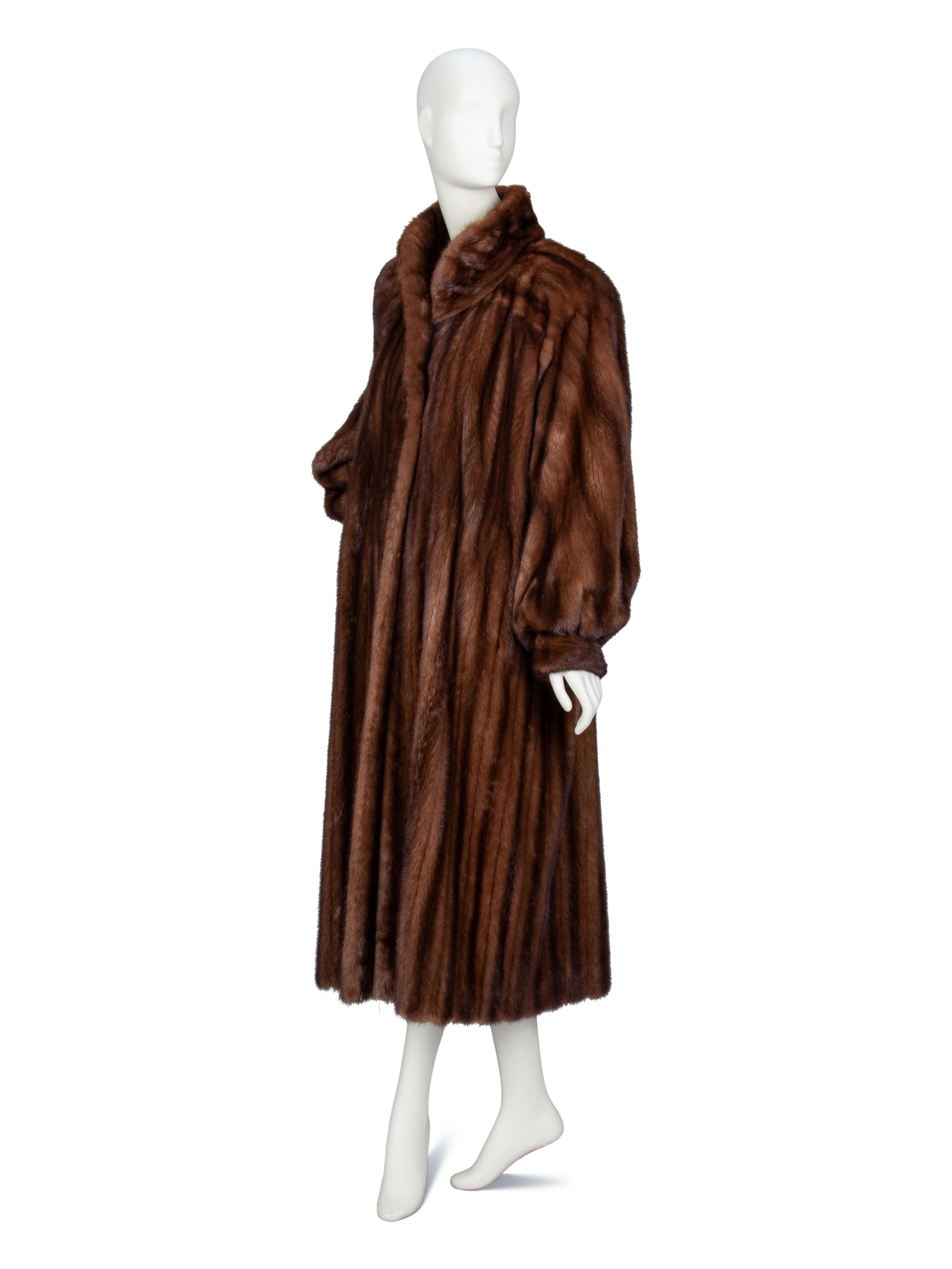 Galanos, Long Mink Fur Coat