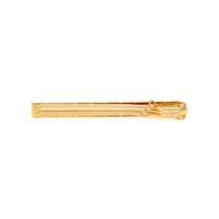 COLLECTION OF SIGNED YELLOW GOLD TIE BARS