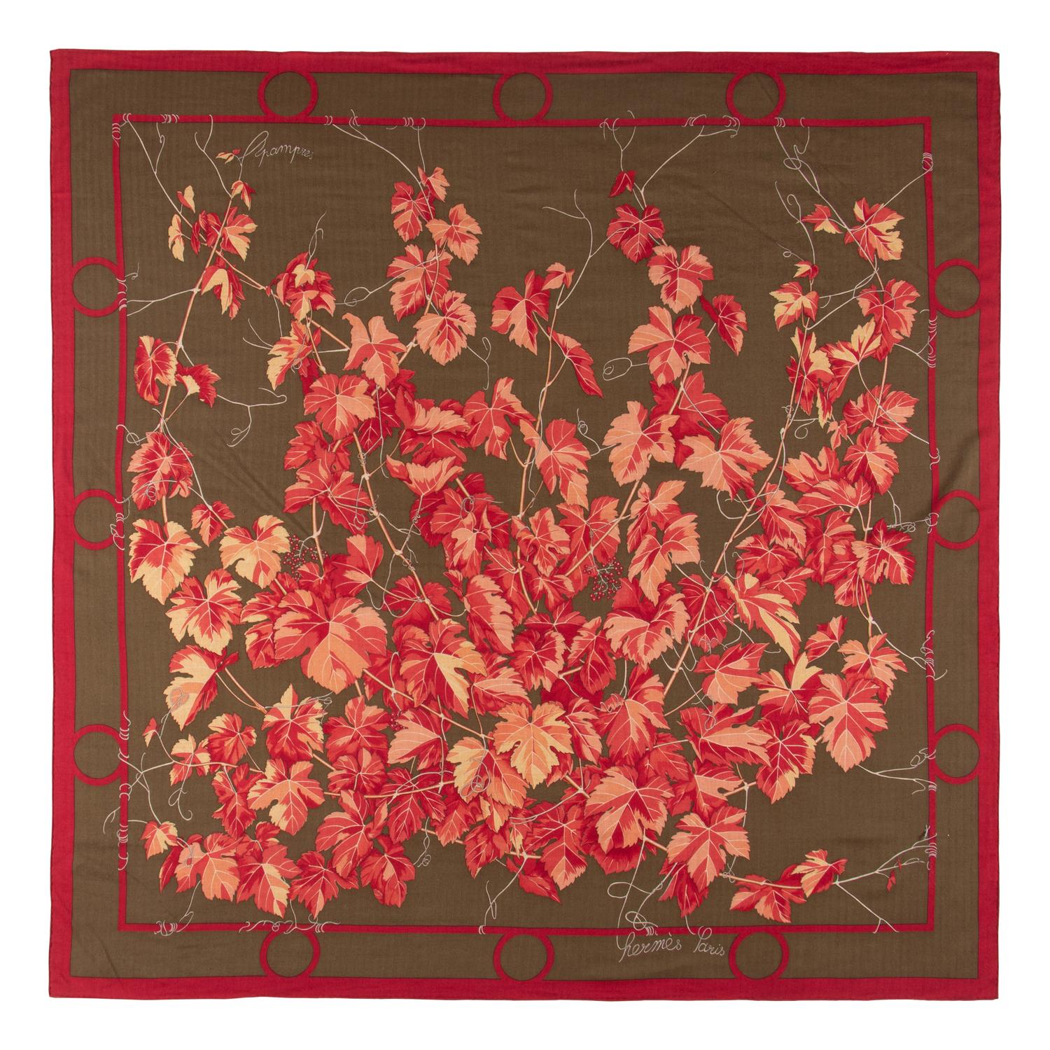 Hermès 140cm Cashmere/Silk Scarf