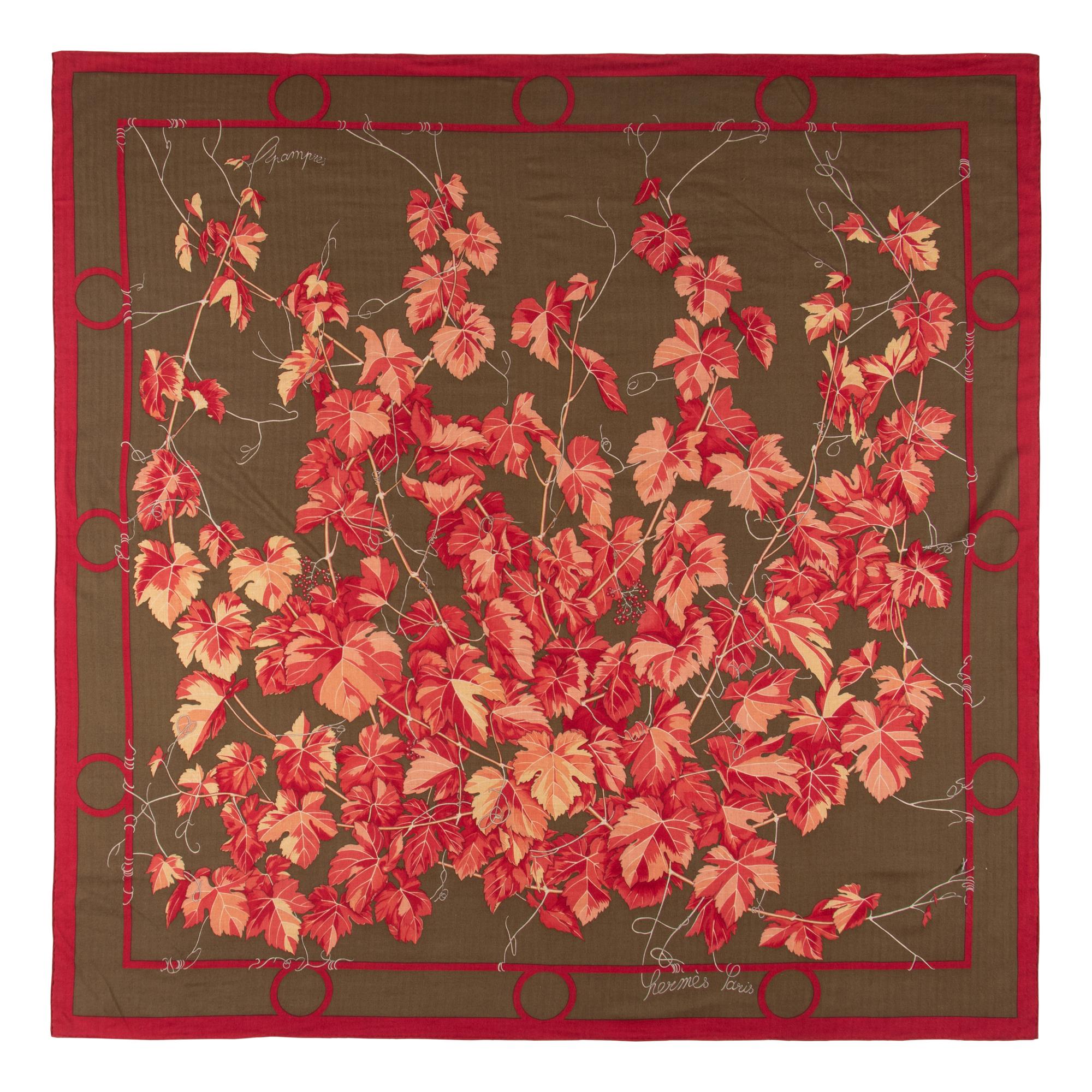 Hermès 140cm Cashmere/Silk Scarf
