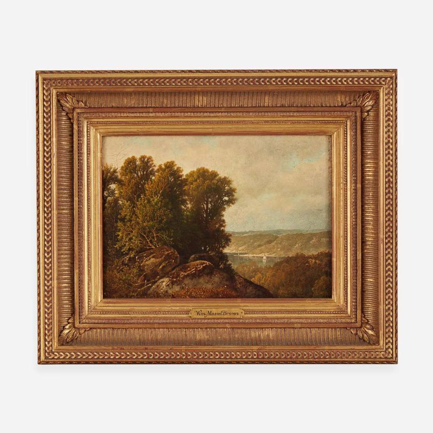 William Mason Brown (American, 1828–1898) Along the Upper Hudson