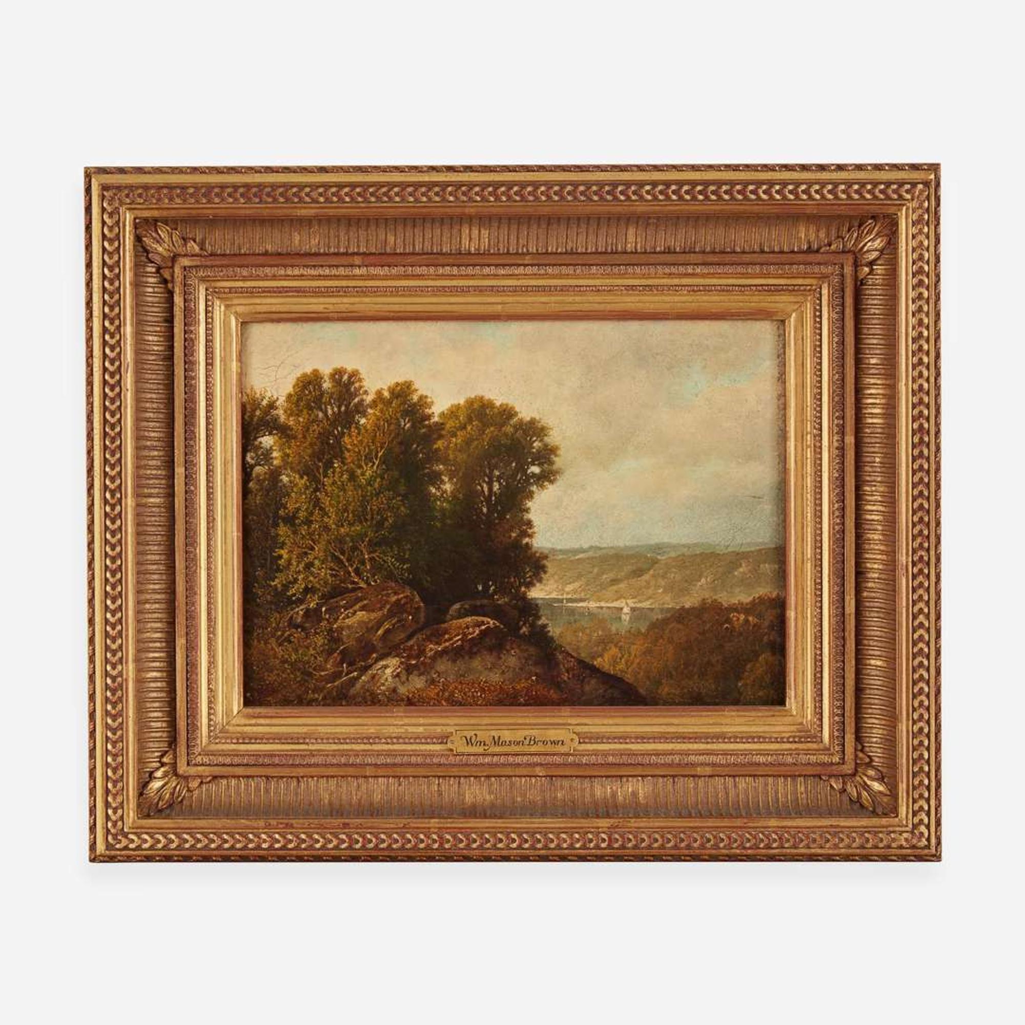 William Mason Brown (American, 1828–1898) Along the Upper Hudson