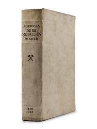 AGRICOLA, Georgius (1494-1555). De Re Metallica Translated from the First Latin Edition of 1556... Herbert Clark HOOVER and Lou Henry HOOVER, translators. London: The Mining Magazine, 1912.