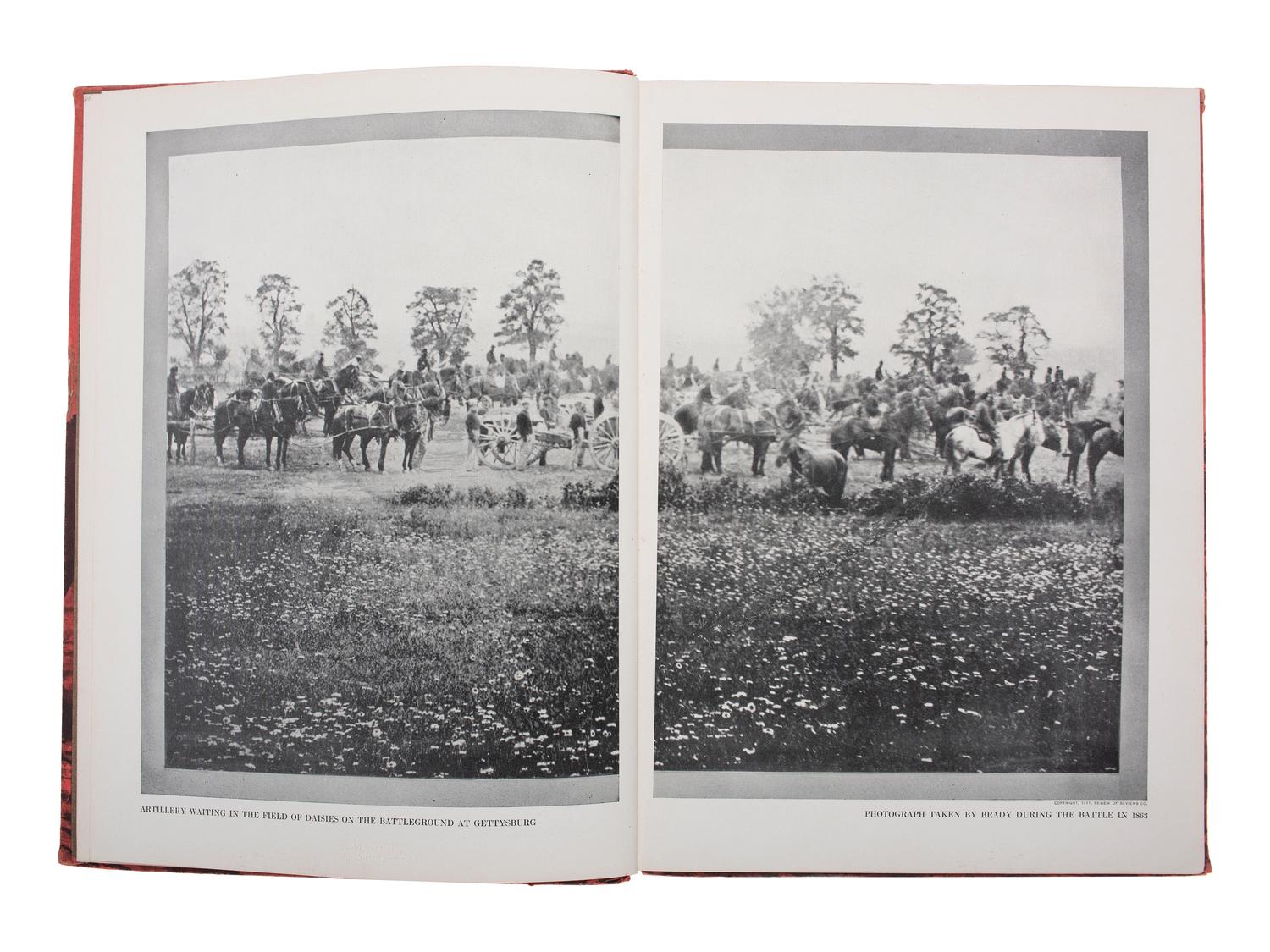 MILLER, Francis Trevelyan. (1877-1959). Gettysburg . New York: The Review of Reviews Company, 1913.