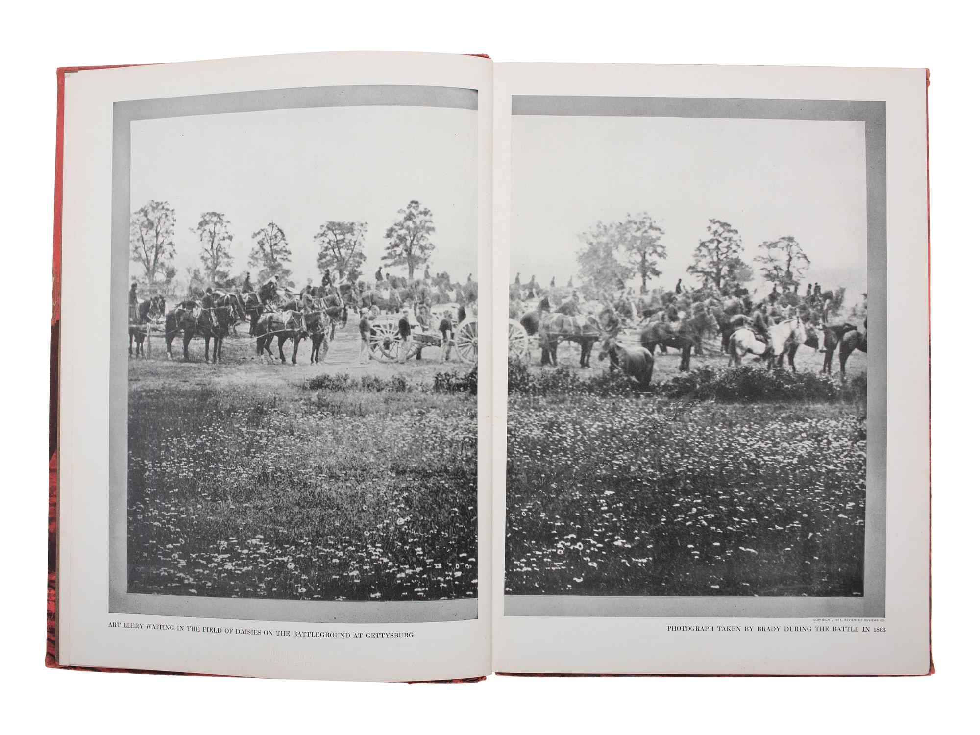MILLER, Francis Trevelyan. (1877-1959). Gettysburg . New York: The Review of Reviews Company, 1913.