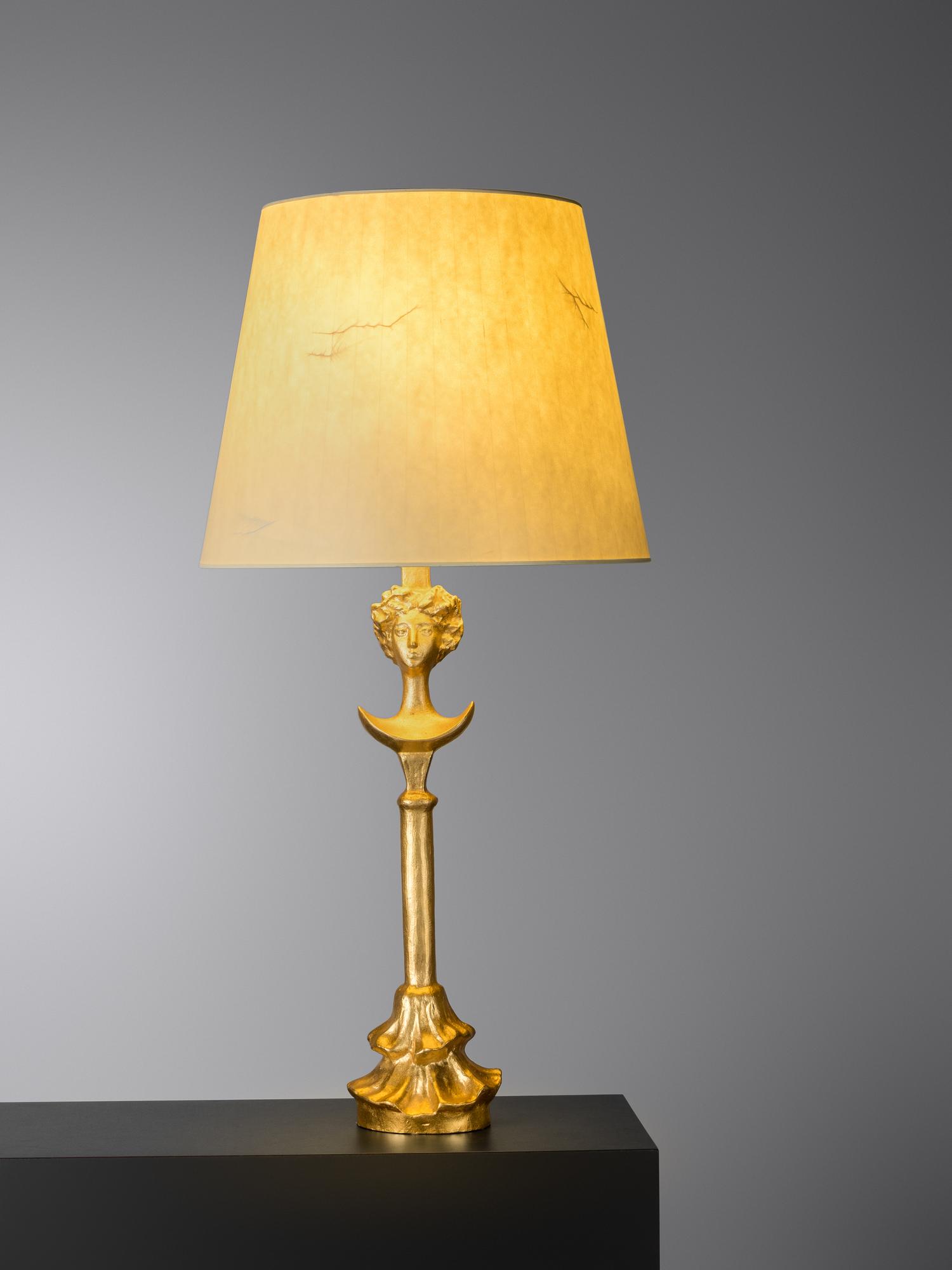Tête de Femme Table Lamp, 1979 Nelson Rockefeller Collection Inc., executed by Excalibur Bronze, USA