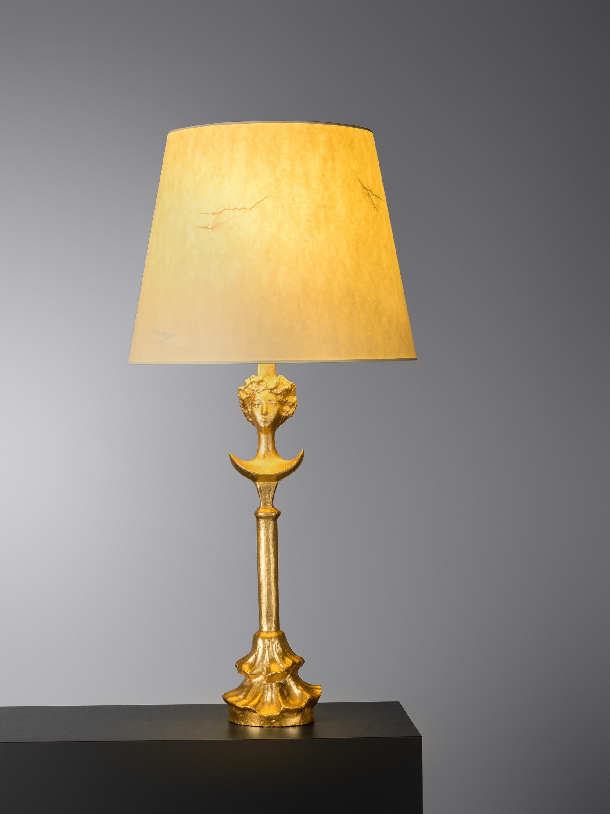 Tête de Femme Table Lamp, 1979 Nelson Rockefeller Collection Inc., executed by Excalibur Bronze, USA