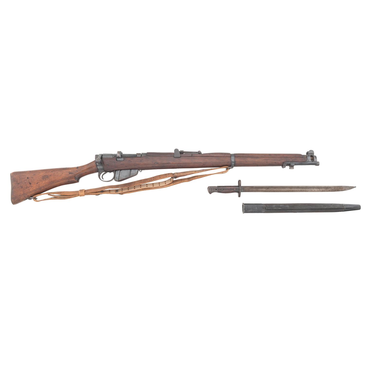 **G.R.I. Enfield No 1 MKIII* Rifle Dated 1944 with Bayonet