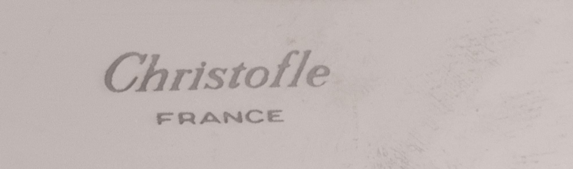 A Christofle Imperial Silver-Plate Flatware Service