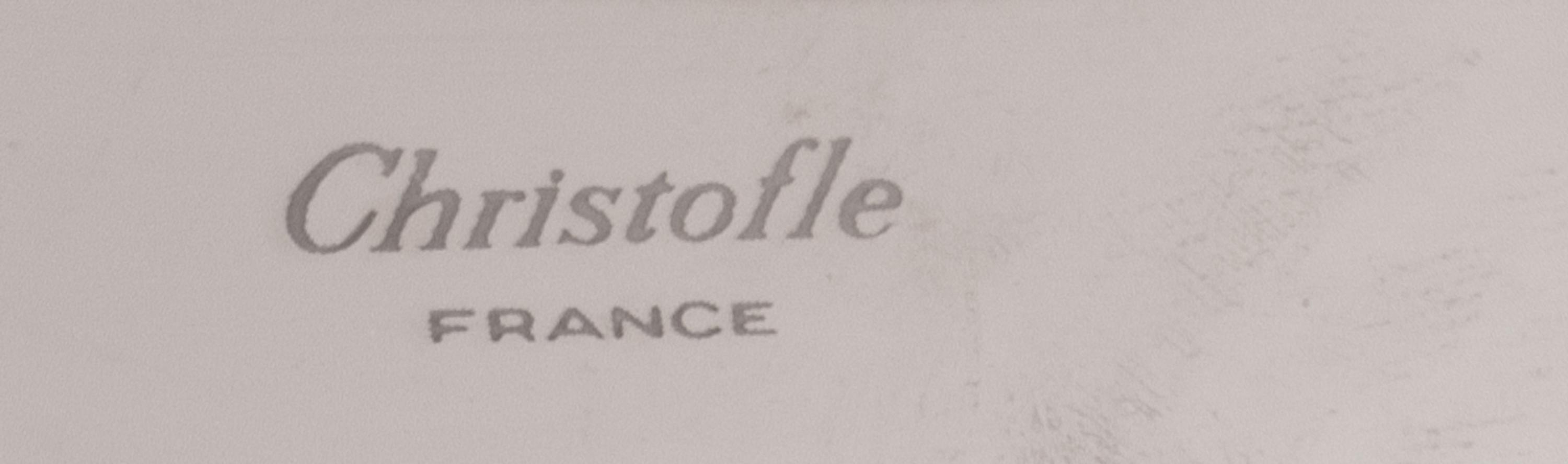 A Christofle Imperial Silver-Plate Flatware Service