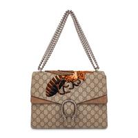 GUCCI, BEE-EMBROIDERED DIONYSUS BAG