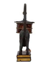 A Maitland-Smith Bronze Monkey Lamp