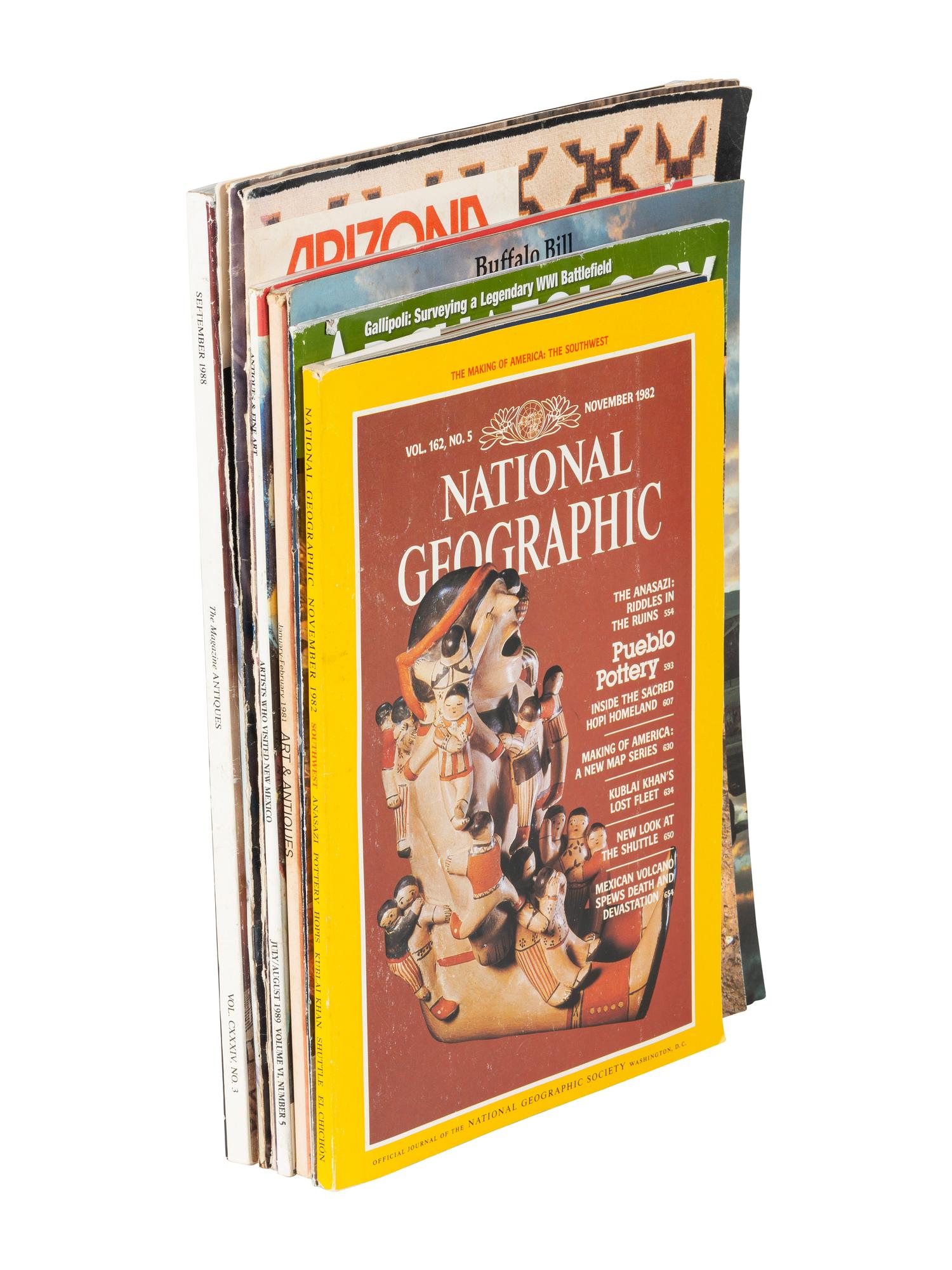 [PERIODICALS] Group of Archaeological and Antiques Magazines