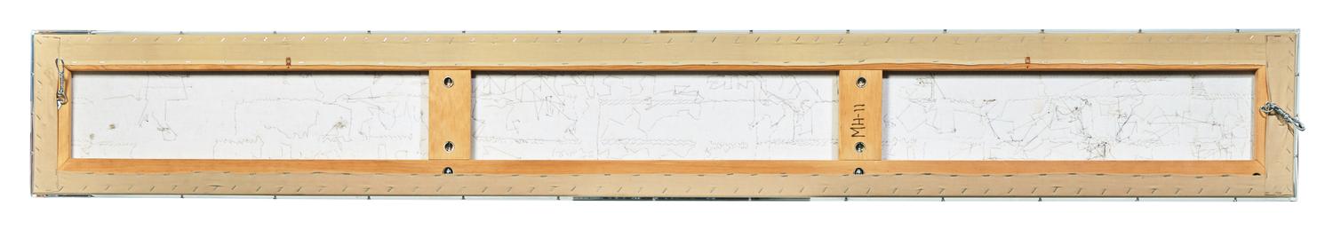A Huari Mantle Border with Standing Figures