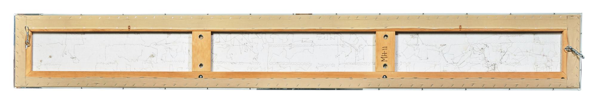 A Huari Mantle Border with Standing Figures