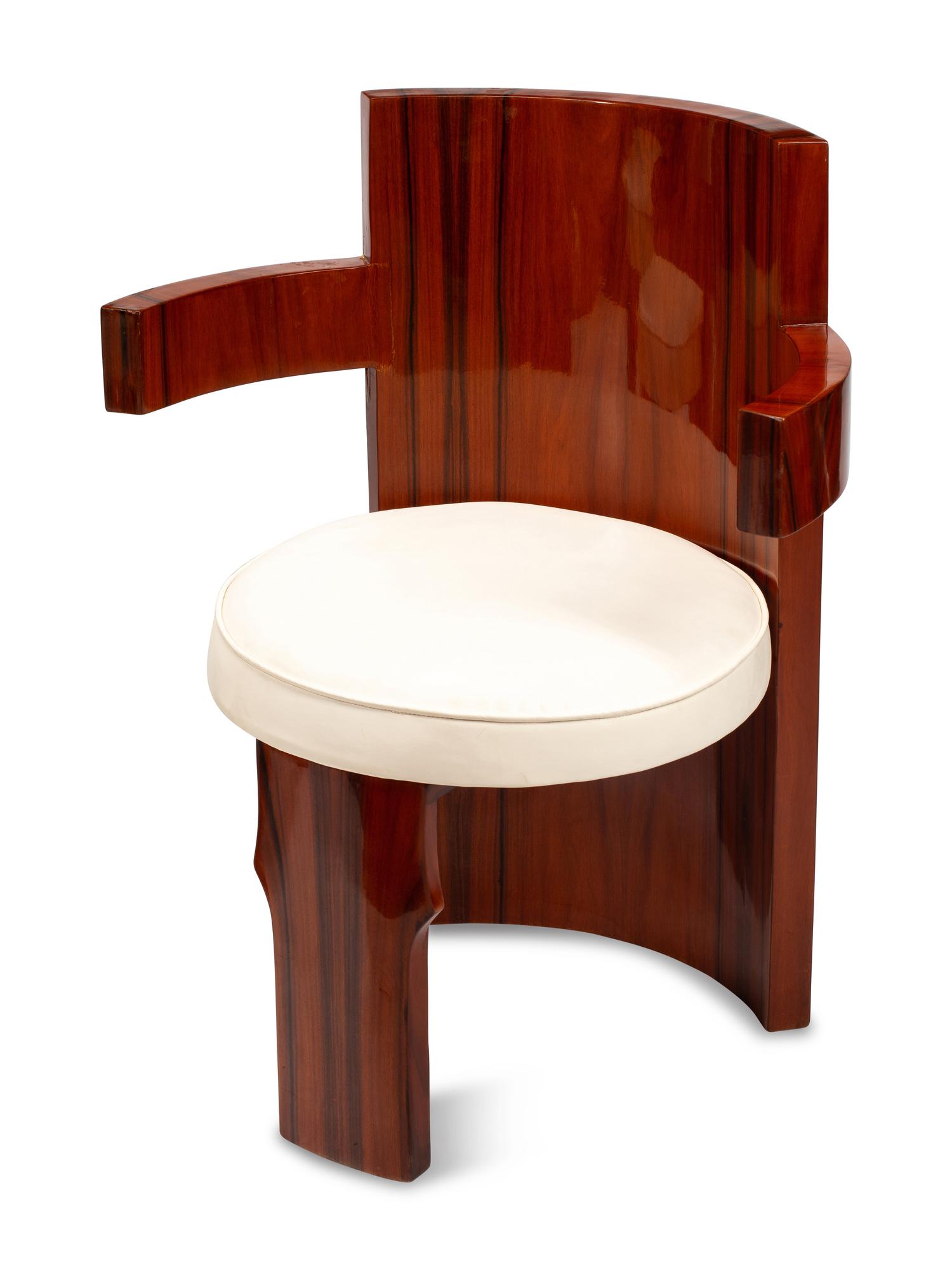 A Set of Four Modernist Armchairs