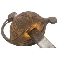 Confederate Agrider H. Dufilho Staff & Field Officer's Sword with broken blade. New Orleans, Louisiana.