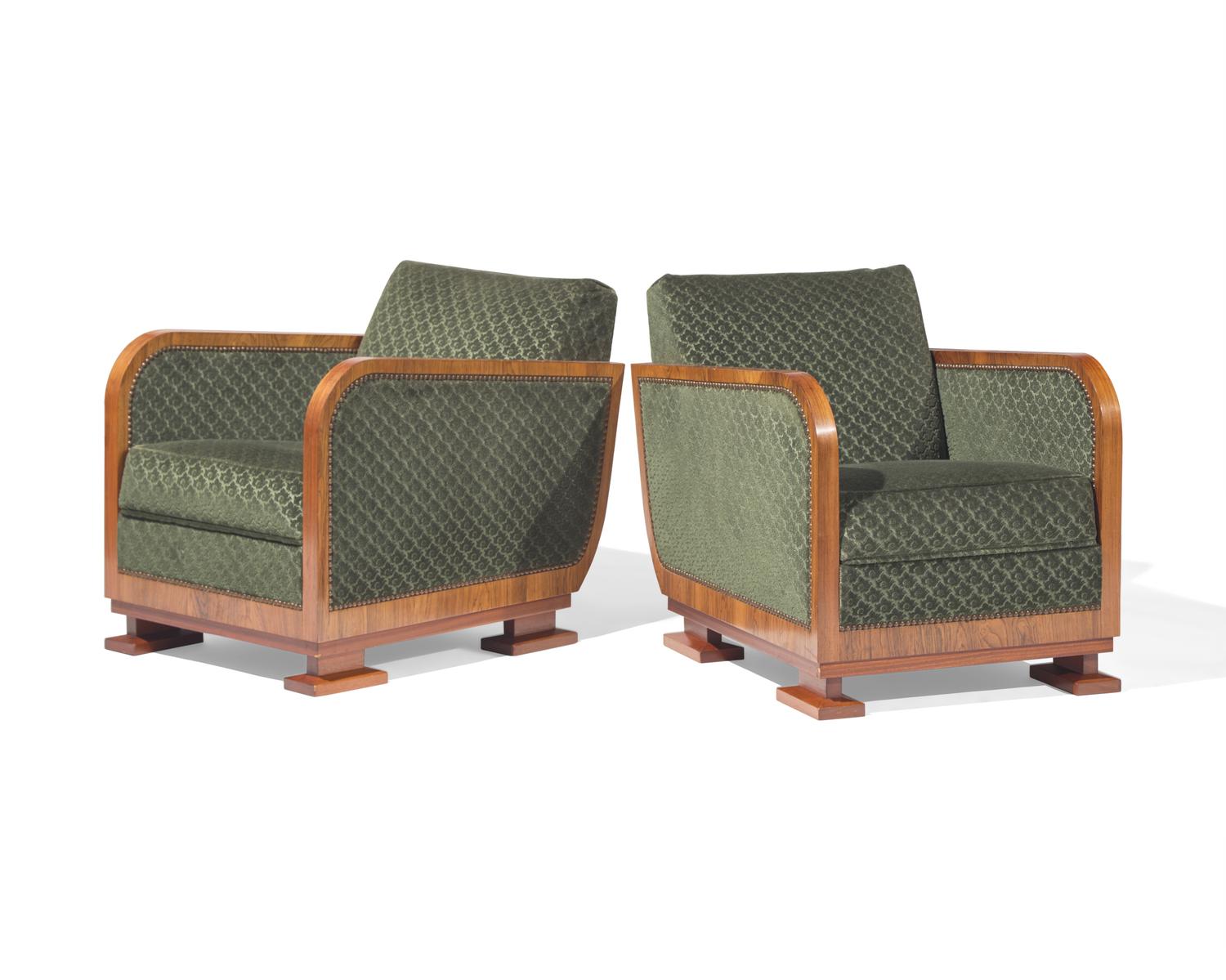 Pair of Armchairs, c. 1930 France