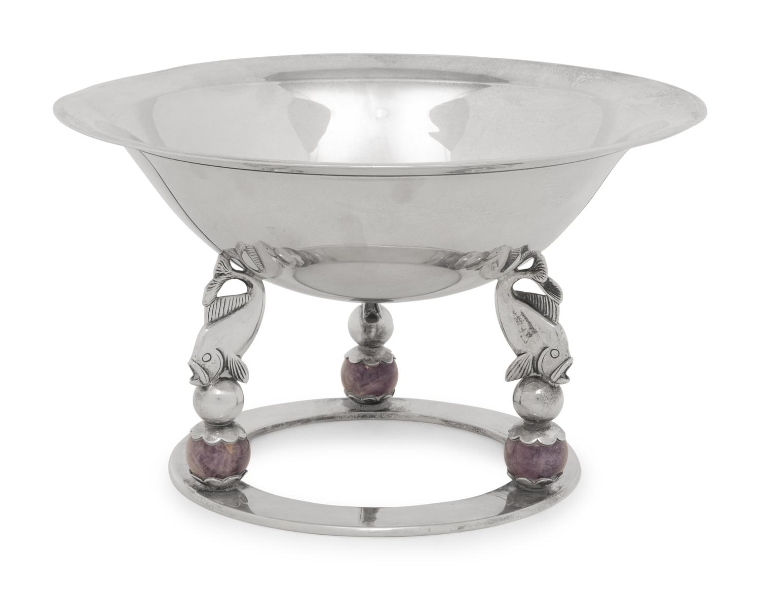 An American Silver Compote
