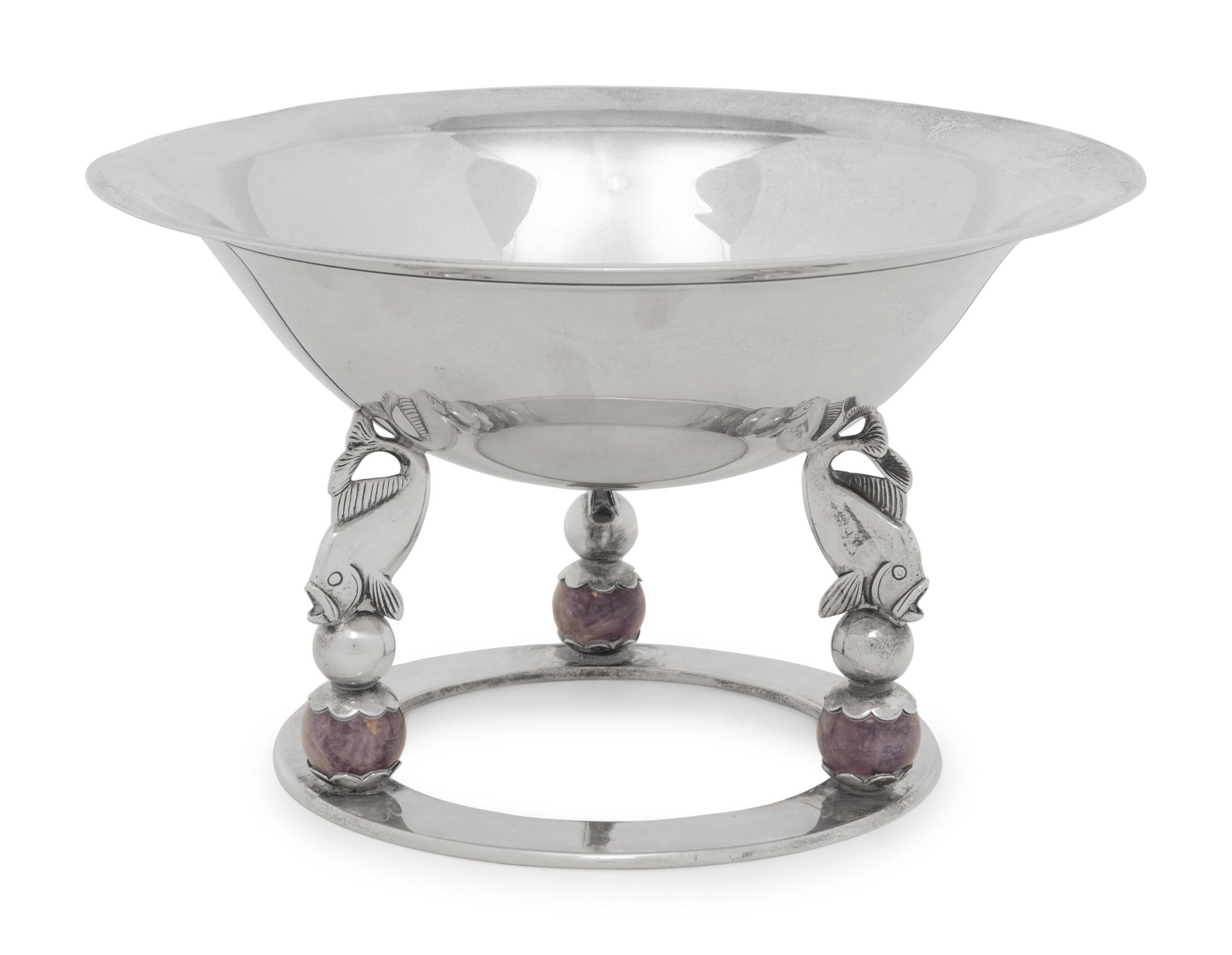 An American Silver Compote