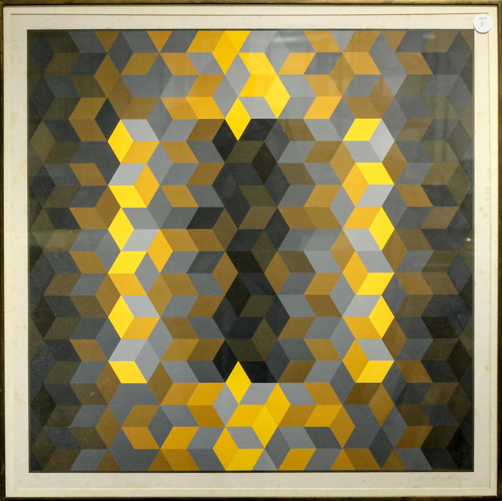 Victor Vasarely, (French/Hungarian, 1906-1997), Untitled Abstract