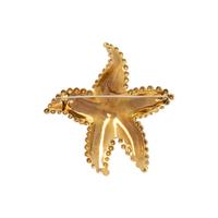 TIFFANY & CO., YELLOW GOLD STARFISH BROOCH