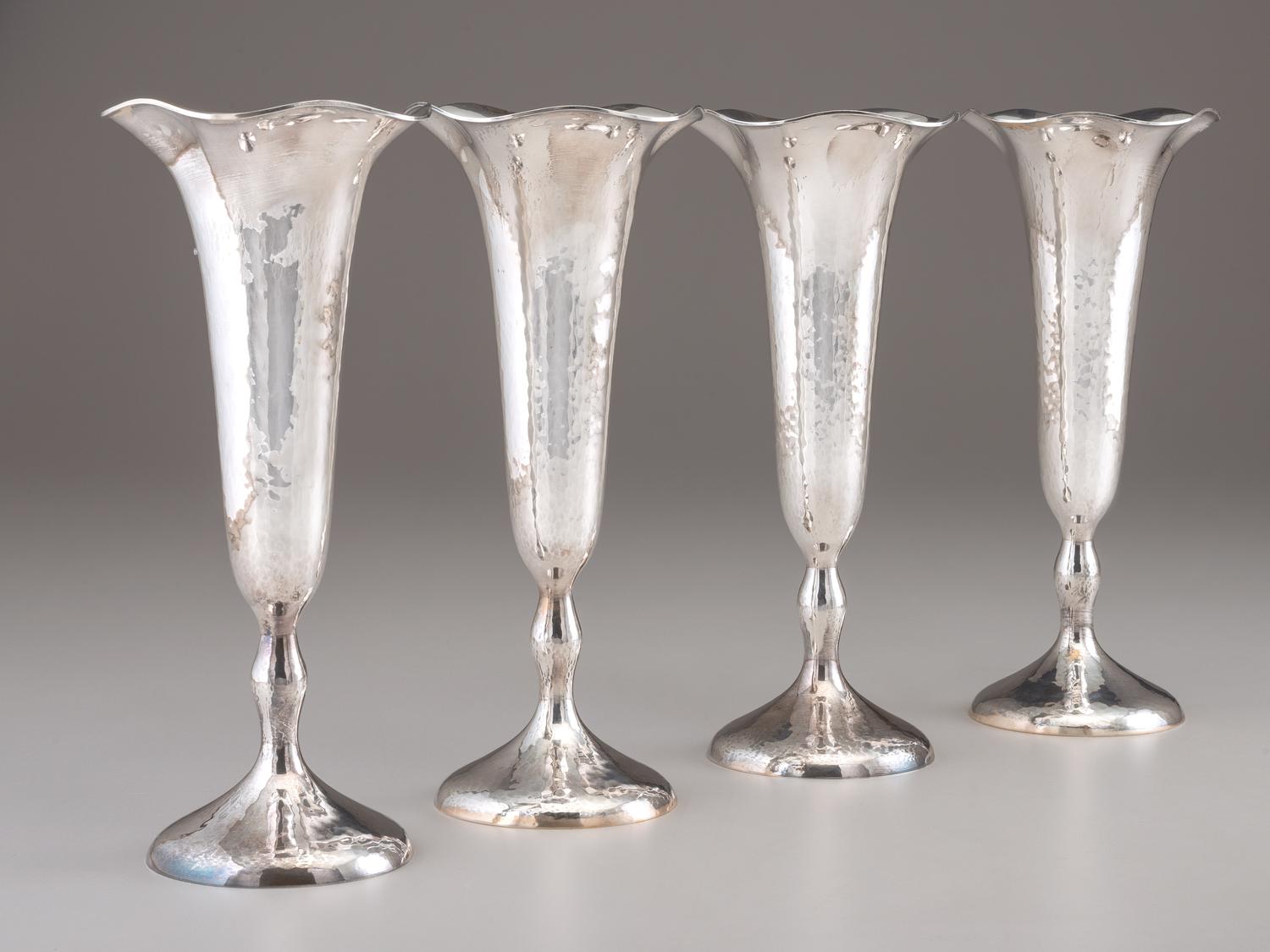 Set of Four Vases