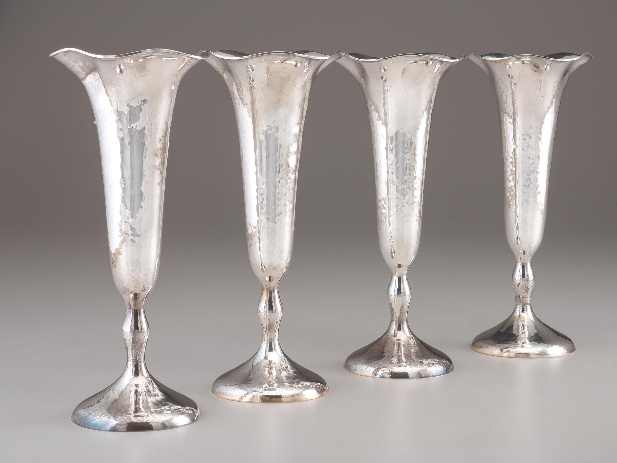 Set of Four Vases