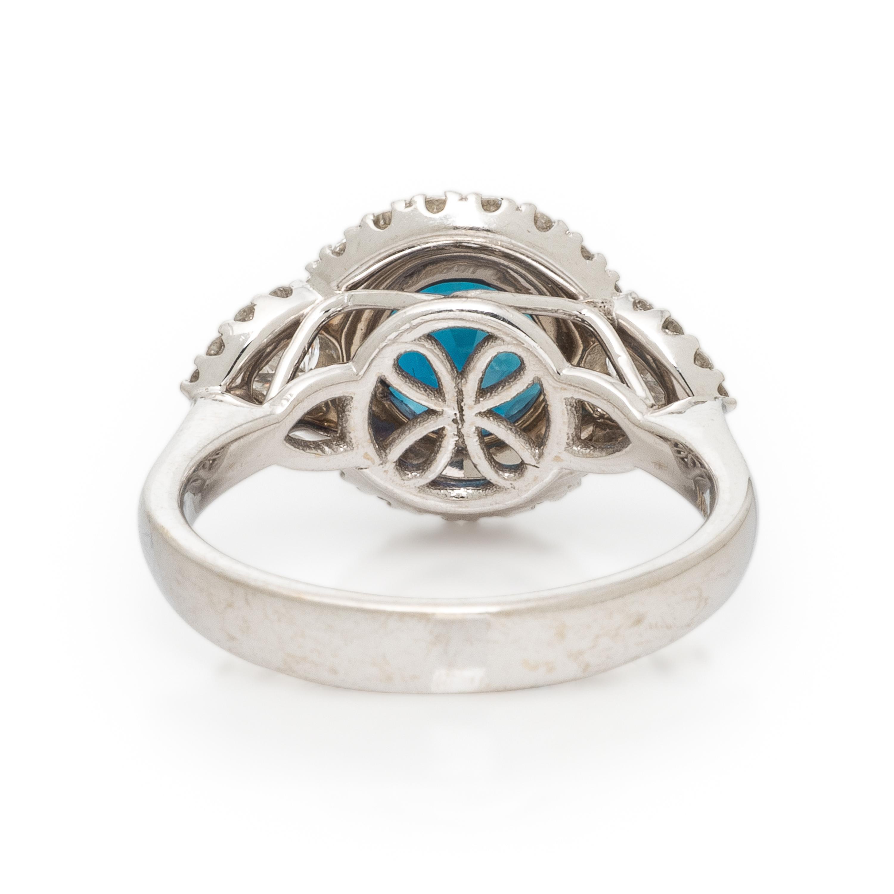 Hubert, Synthetic Alexandrite and Diamond Ring