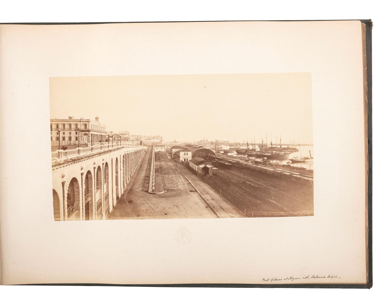 [EARLY PHOTOGRAPHY]. DAVANNE, Louis-Alphonse (1824-1912), photographer. Views of Algeria.