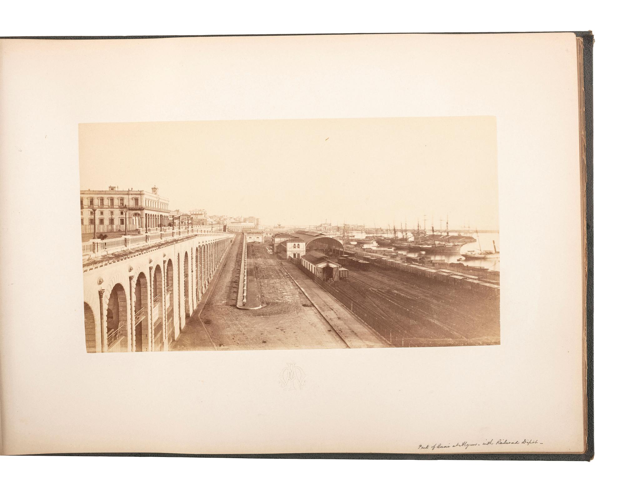 [EARLY PHOTOGRAPHY]. DAVANNE, Louis-Alphonse (1824-1912), photographer. Views of Algeria.