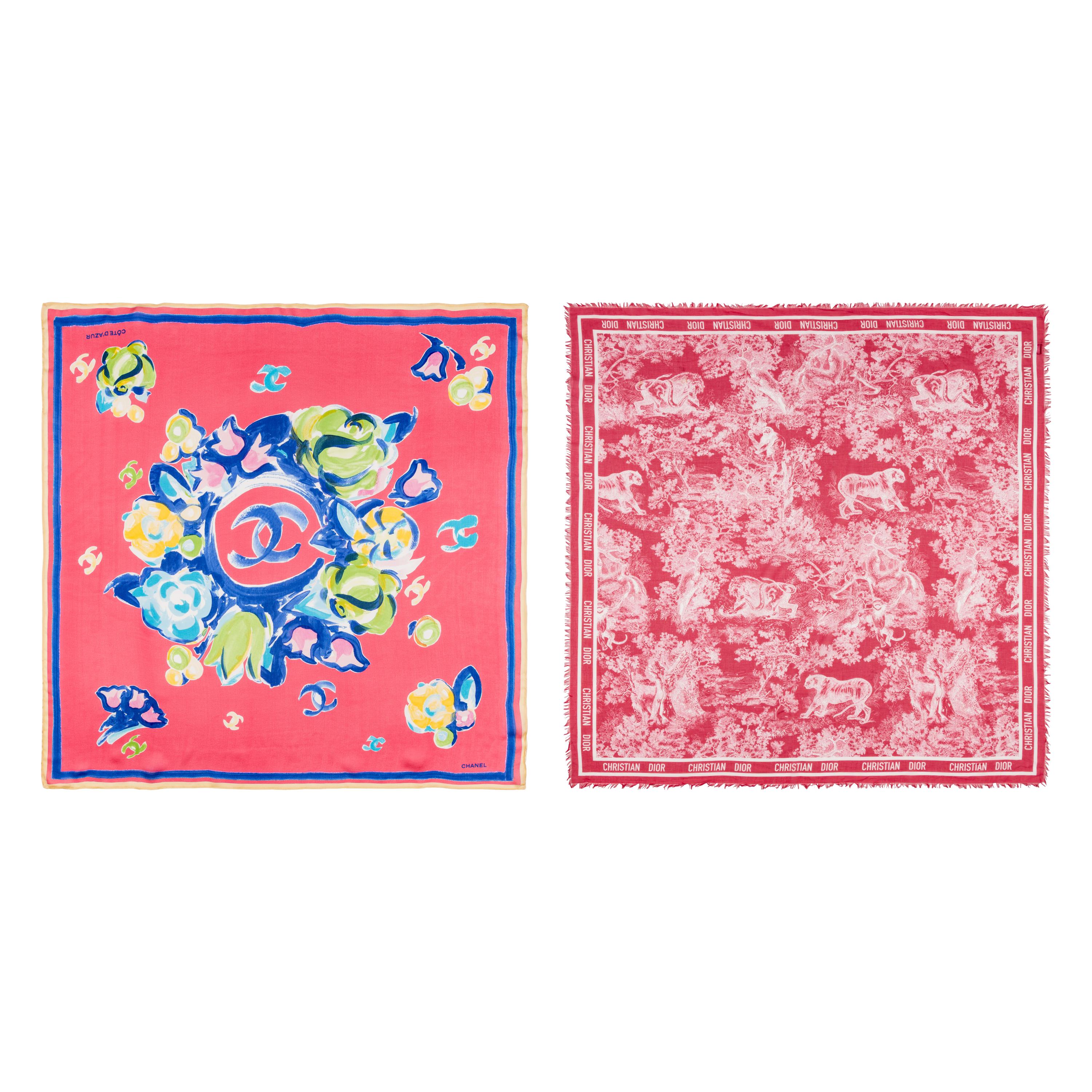 Chanel & Dior, Scarf & Shawl