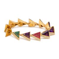 MULTIGEM AND DIAMOND BRACELET
