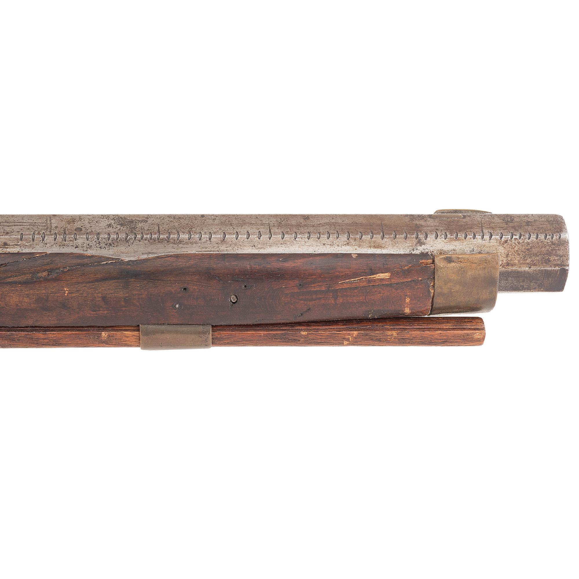 Native Decorated Percussion Trade Rifle by Leman