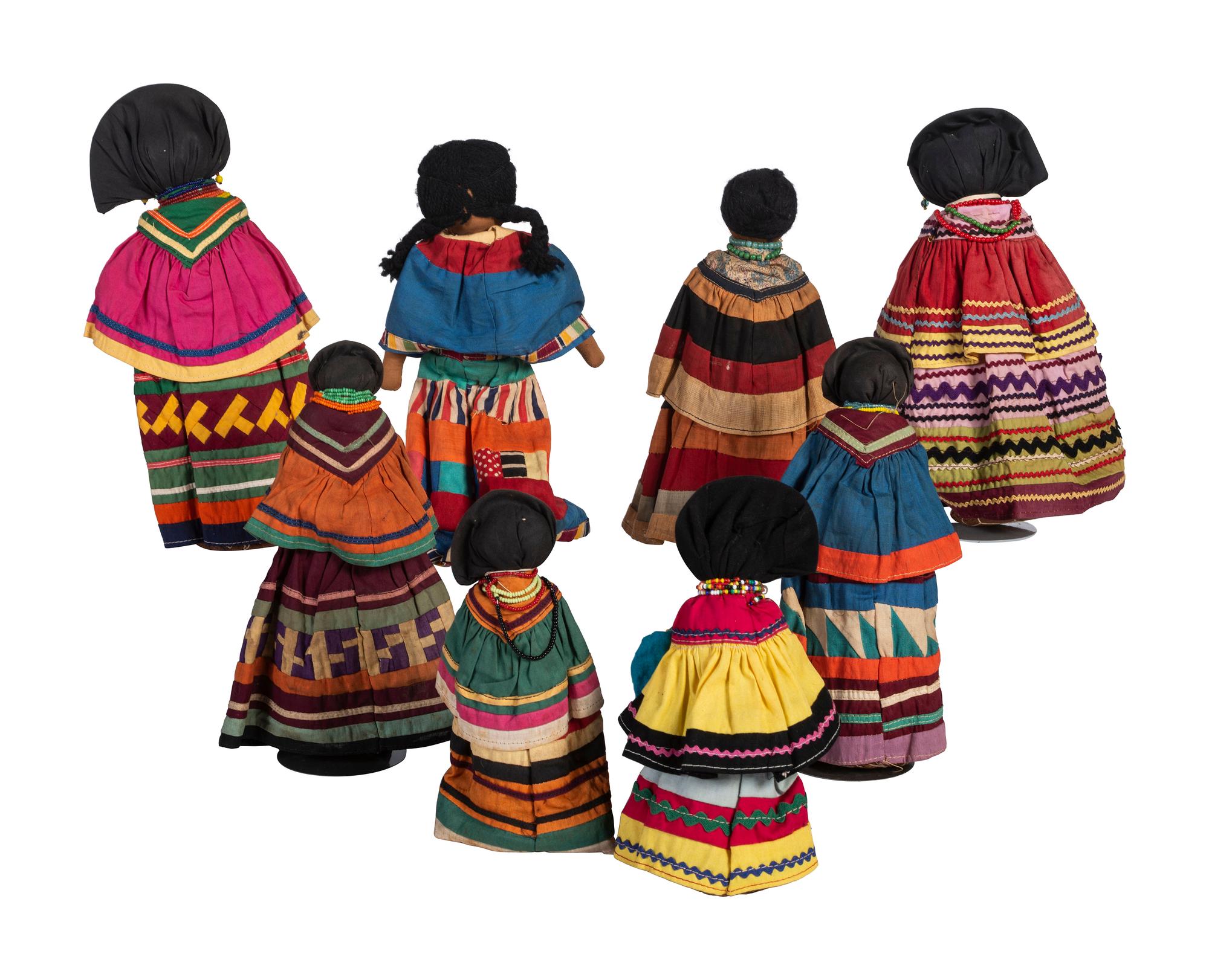 Collection of Seminole Dolls