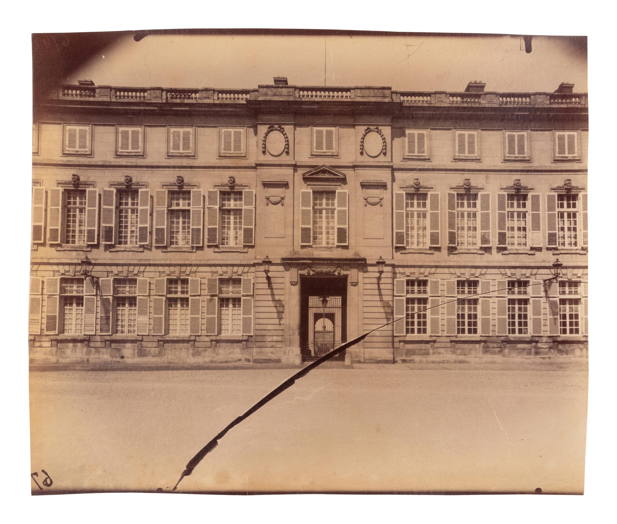 A group of three photographs (Compiègne–le Château , 1910; Château d'Écouen [6771] , 1911; Château d'Écouen [6772] , 1911)