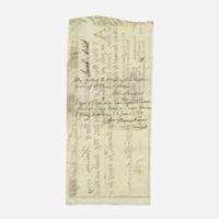 [American Revolution] Hopkinson, Francis Group of 3 Signed Financial Documents